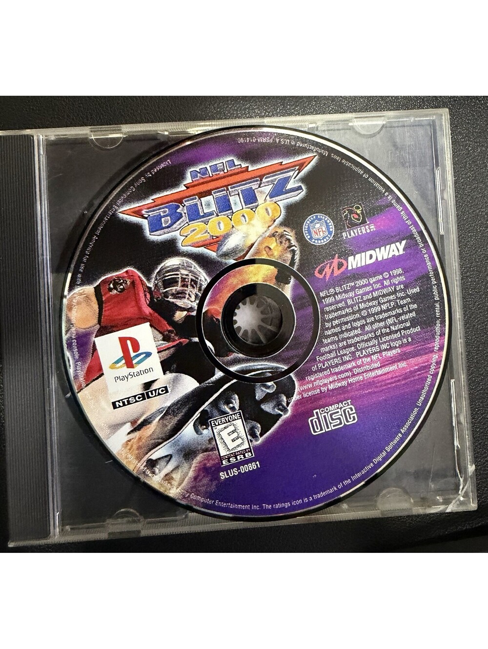 NFL Blitz 2000 Sony PlayStation 1 PS1 Disc Only, Tested & Working!